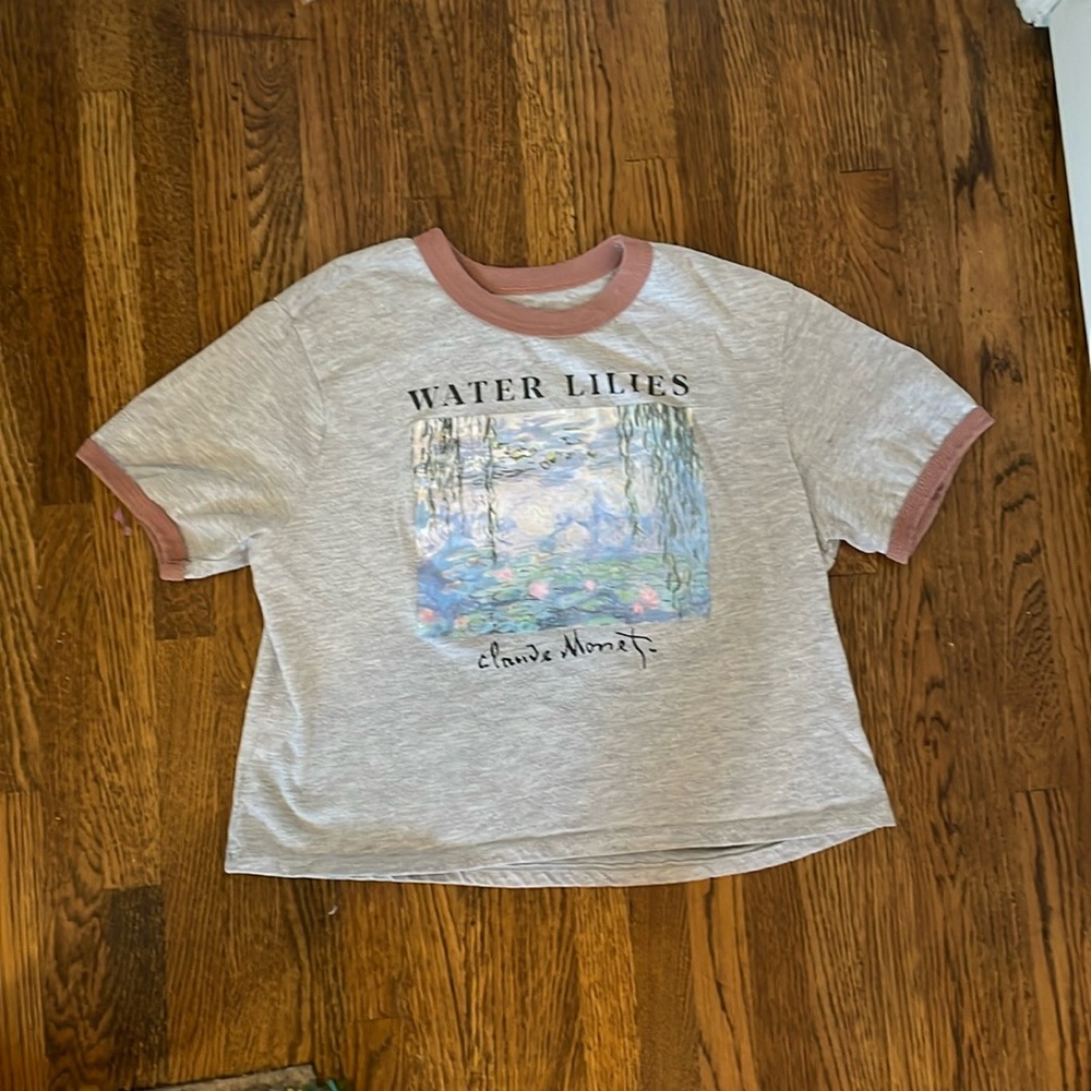 Mighty fine crop T-shirt